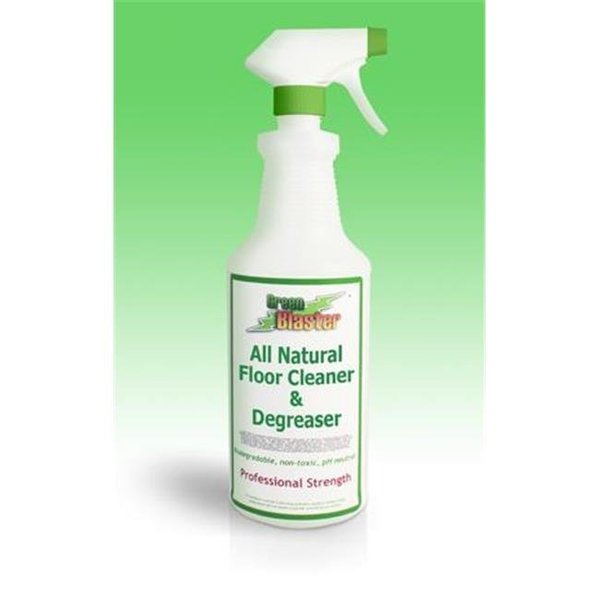 Green Blaster Products Green Blaster Products GBFC16S All Natural No Rinse Floor Cleaner 16 oz Sprayer GBFC16S